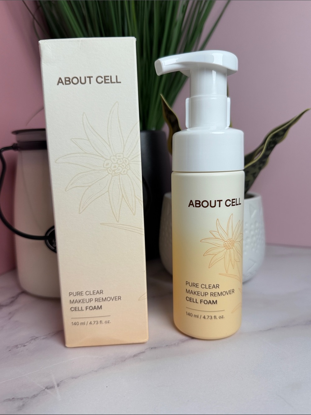 About Cell Pure Clear Makeup Remover Foam — Cream